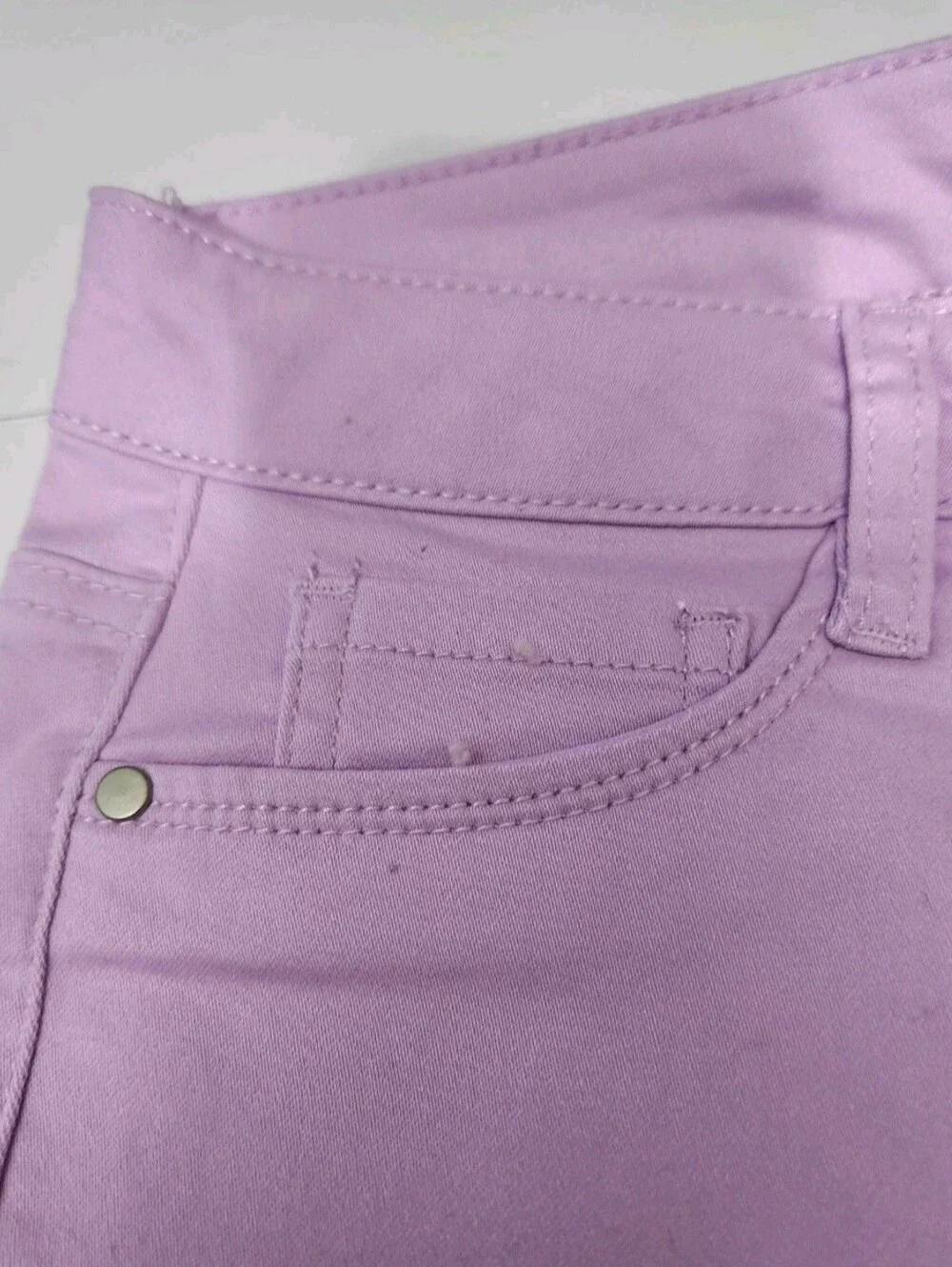 Size 12 Ladies d. jeans High Rise Ankle Jeans in Lavender Lilac